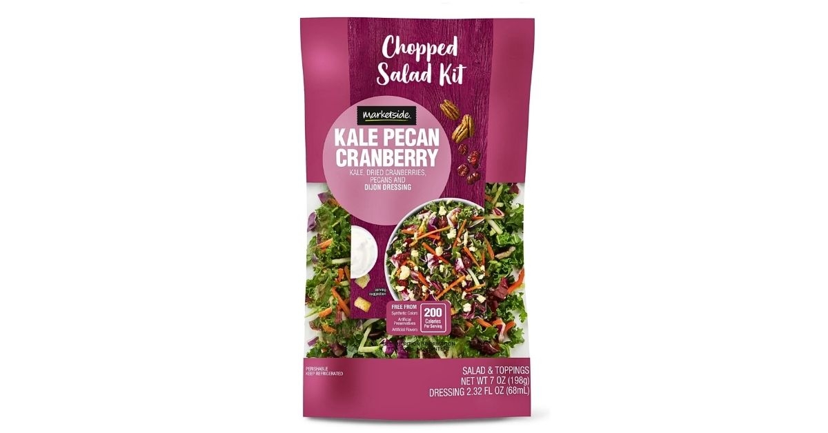 Marketside Kale Pecan Cranberry Chopped Salad Kit