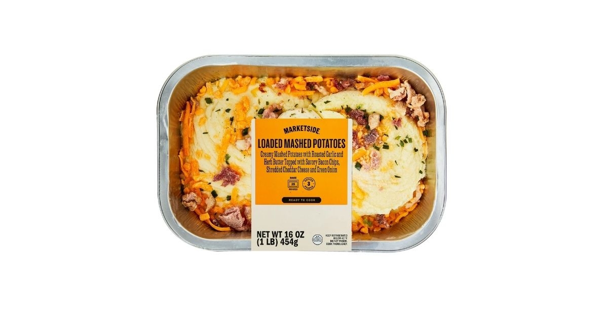 Marketside Loaded Mashed Potatoes