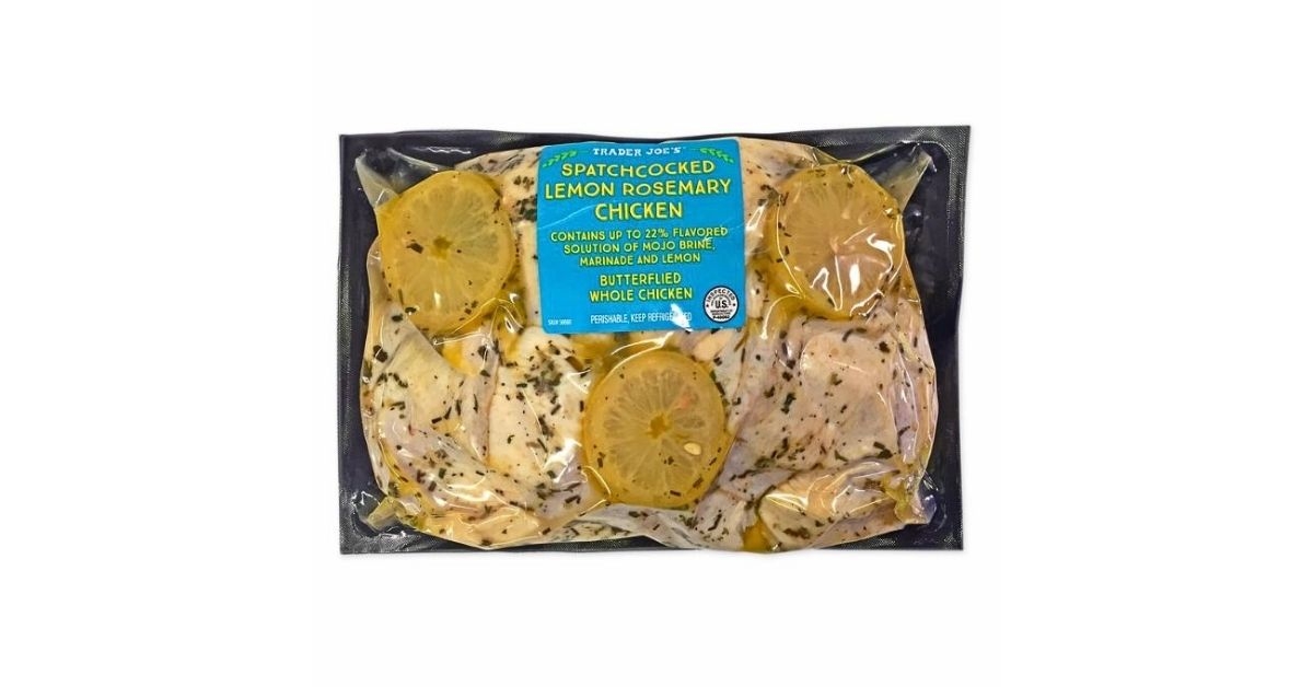 Spatchcocked Lemon Rosemary Chicken