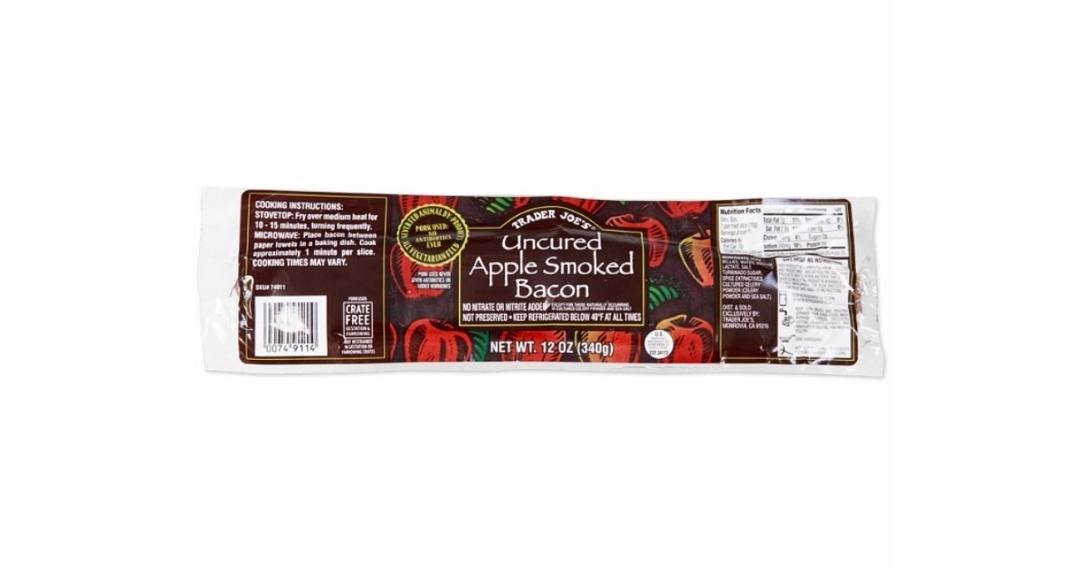 Uncured Apple Smoked Bacon