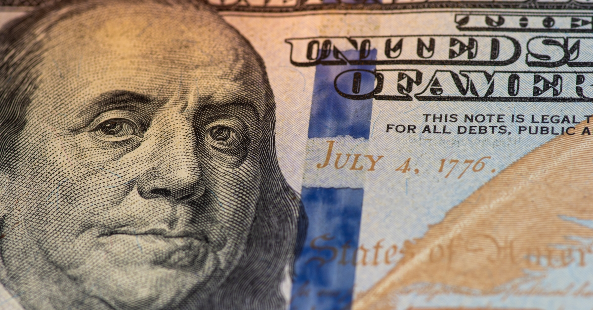 One hundred dollar bill