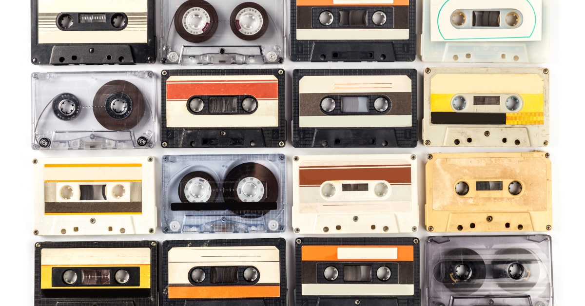 vintage cassette tape
