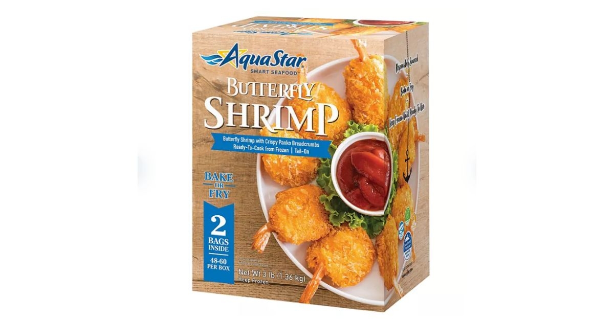 Farm Raised Butterfly Shrimp