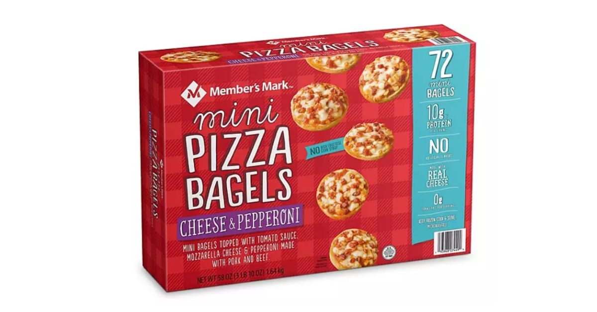 Members Mark Mini Pizza Bagels