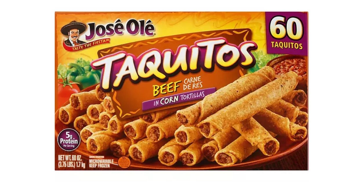 Sams Jose Ole Beef Taquitos