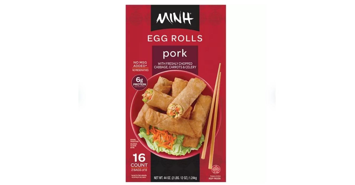 Sams Minh Pork Egg Rolls