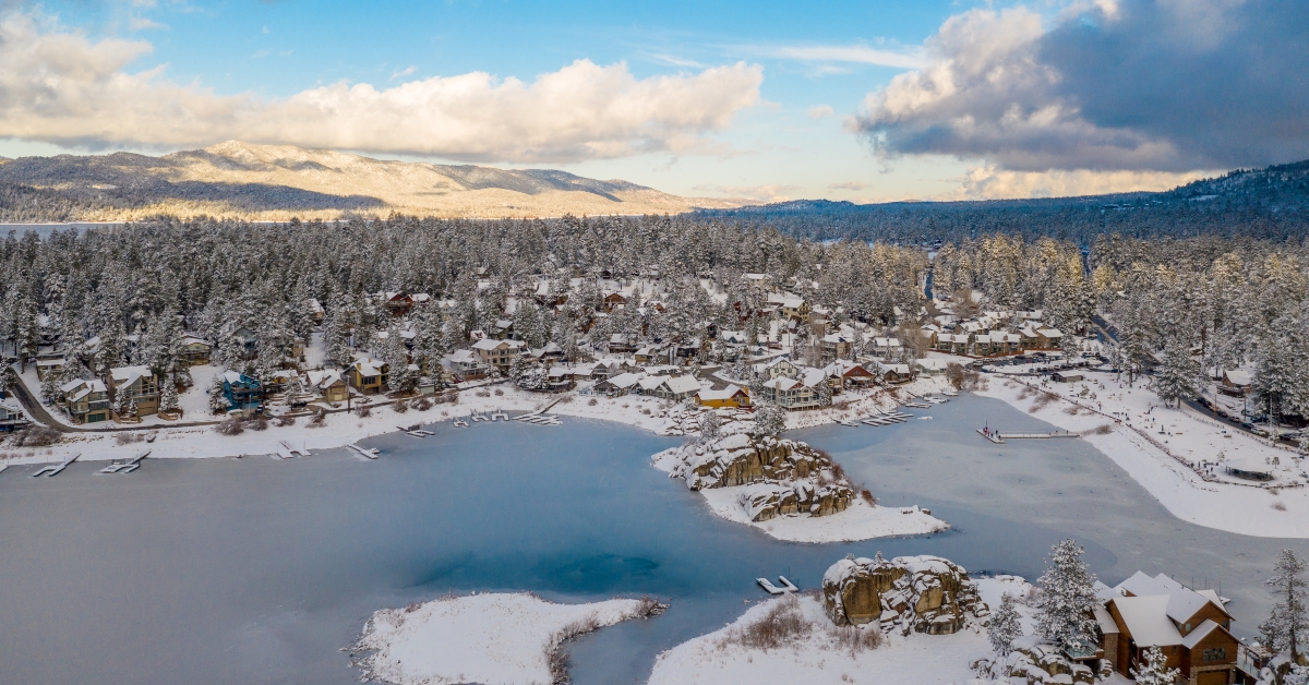 View of Big Bear Lake