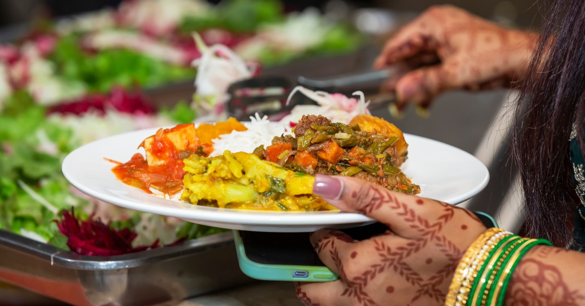 Authentic Indian vegetarian food