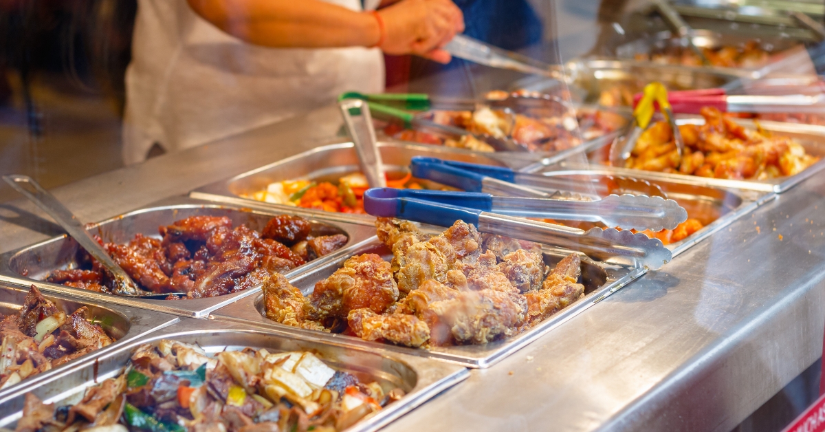 Chinese buffet restaurant
