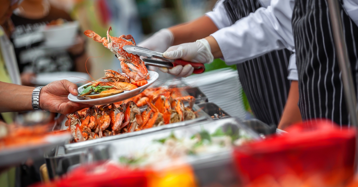 Japanese seafood Concept