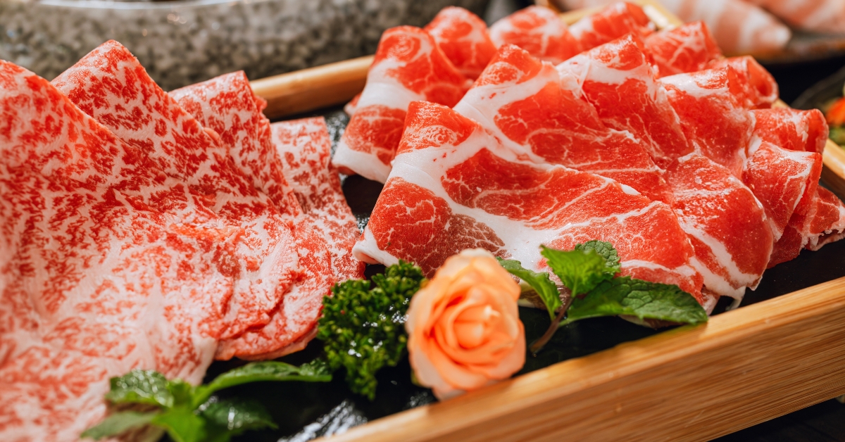 Premium Rare Slices pork