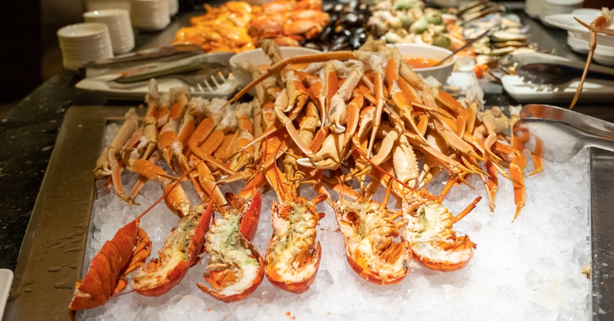 Seafood Buffet Display