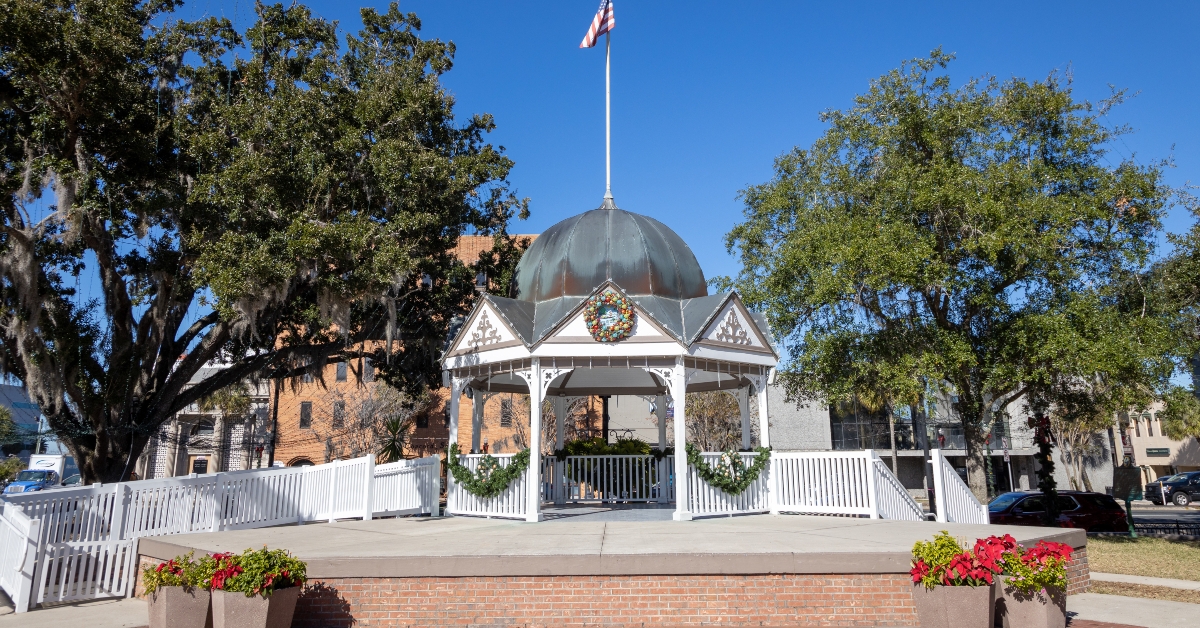 gazebo on the downtown square