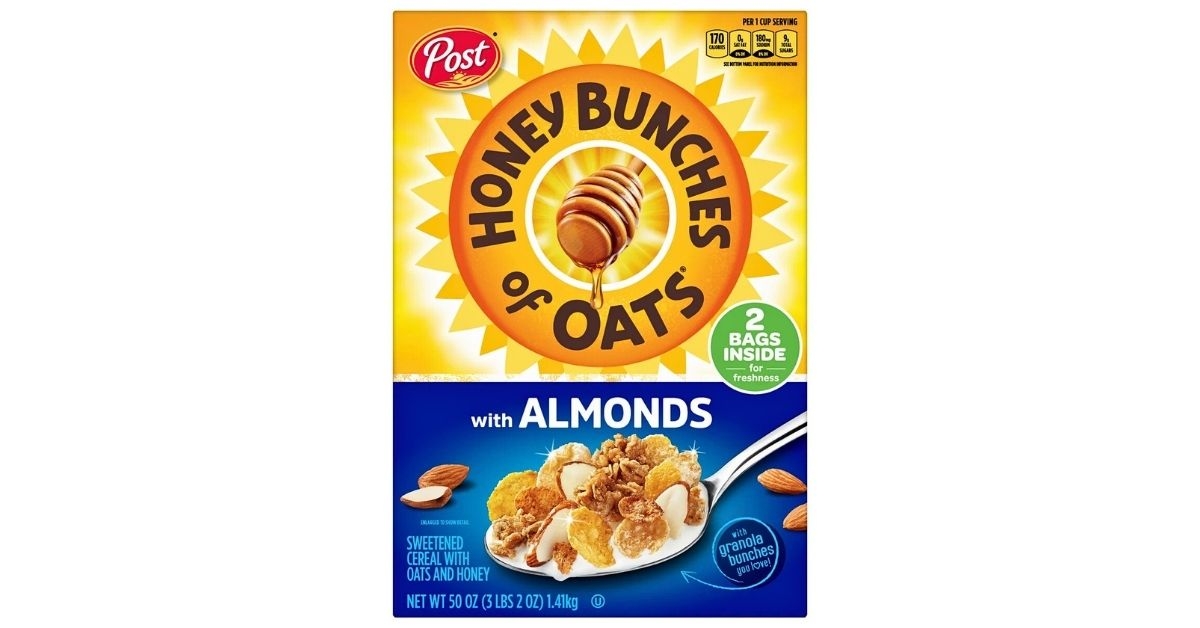 Honey Bunches of Oats Almond Cereal from Costco