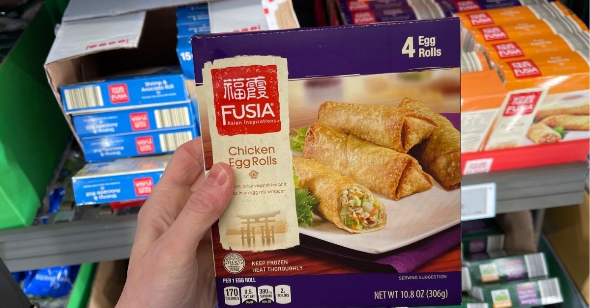 aldi fusia chicken egg rolls