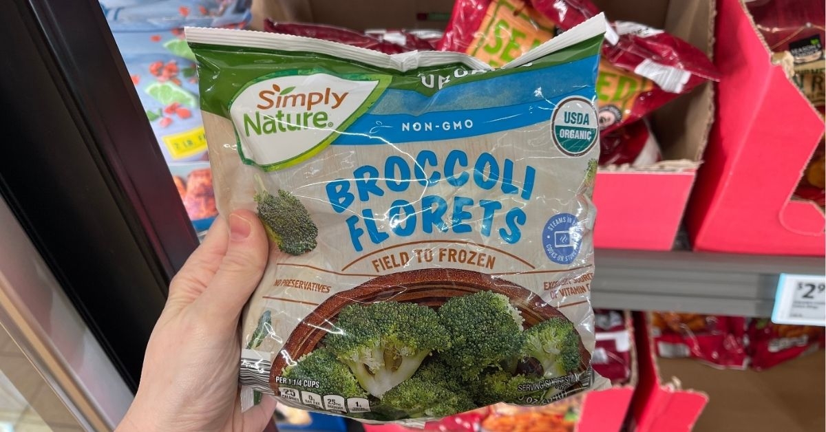 aldi simply nature brocolli florets