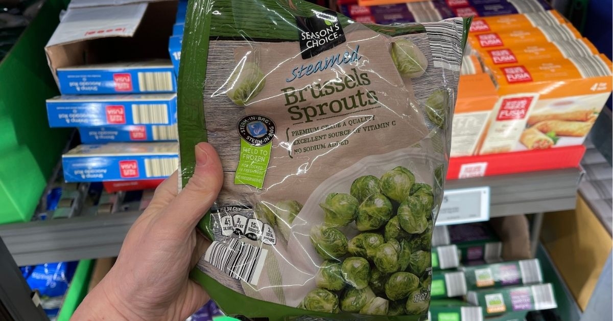 aldi seasons choice brussels sprouts