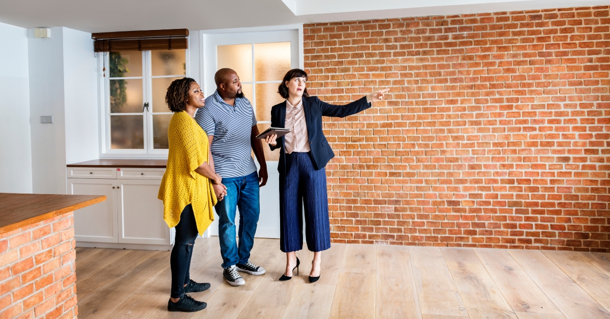black couple buys new house