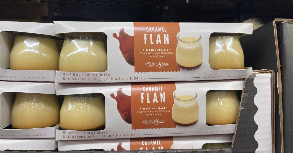 Costco marie morin caramel flan