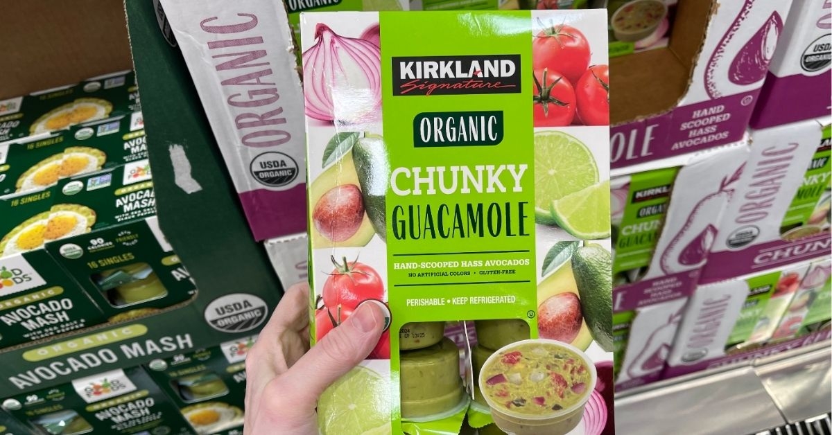 Kirkland organic chunky guacamole
