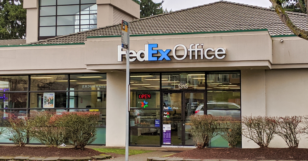 fedex post office store front