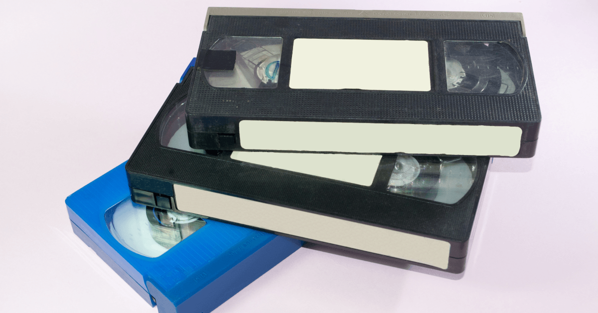 VHS tapes