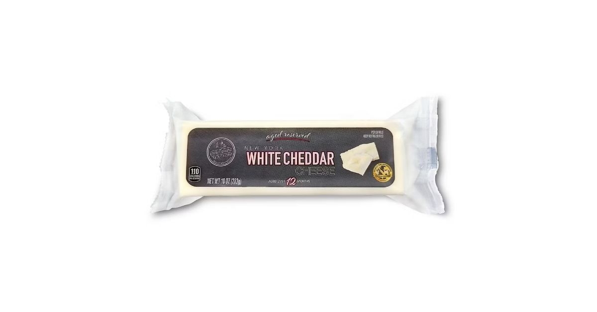 aldi emporium selection aged white cheddar cheese