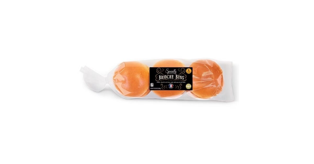 aldi specially selected brioche buns 