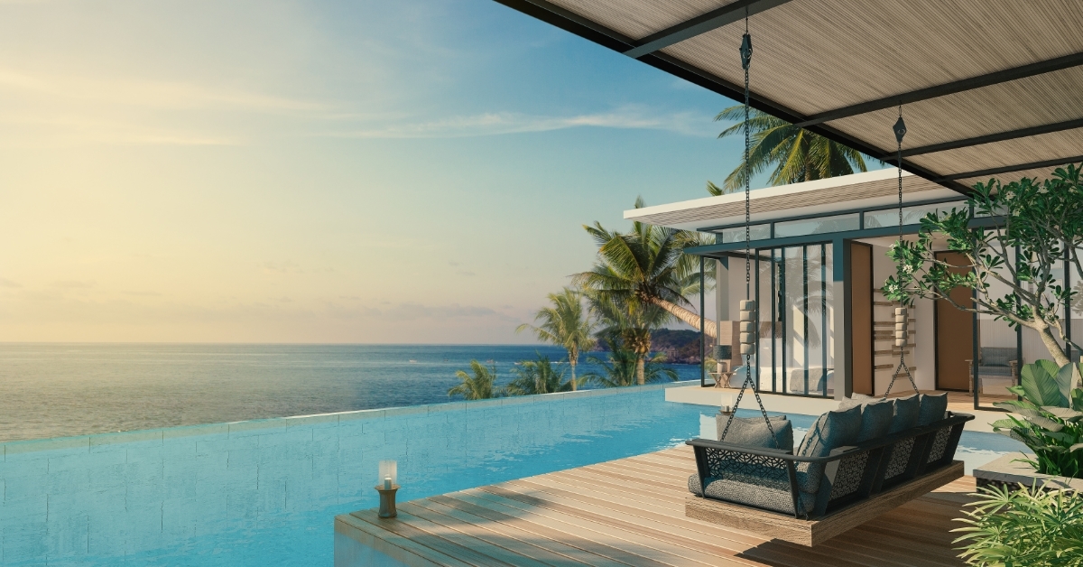 vacation home with cozy sitting