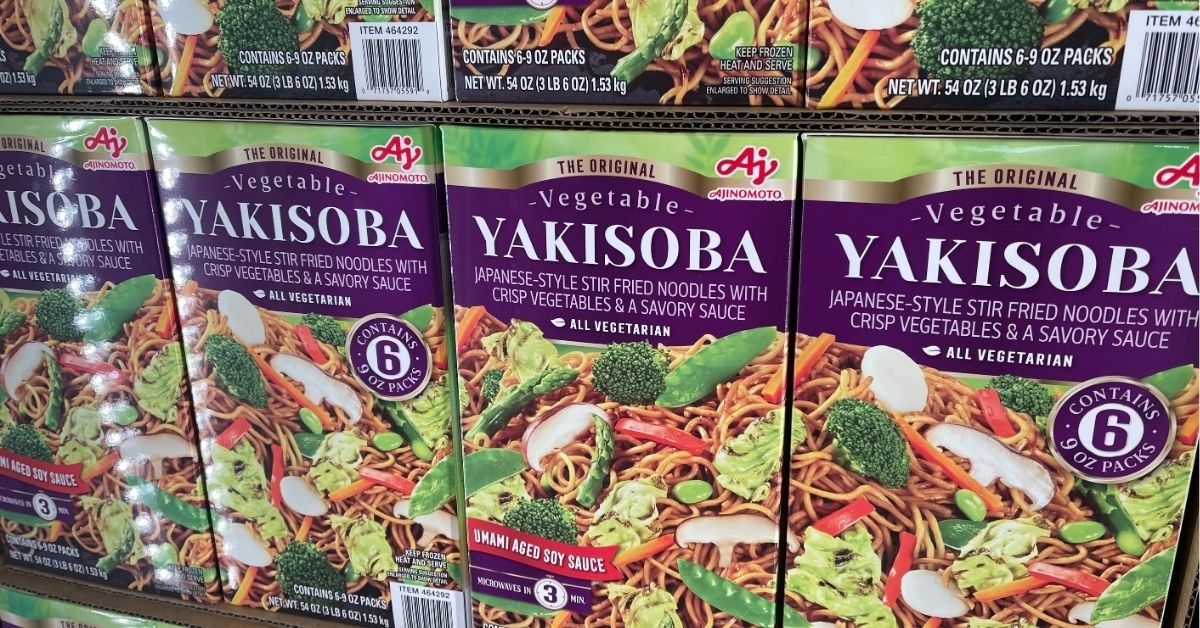 ajinomoto vegetavle yakisoba