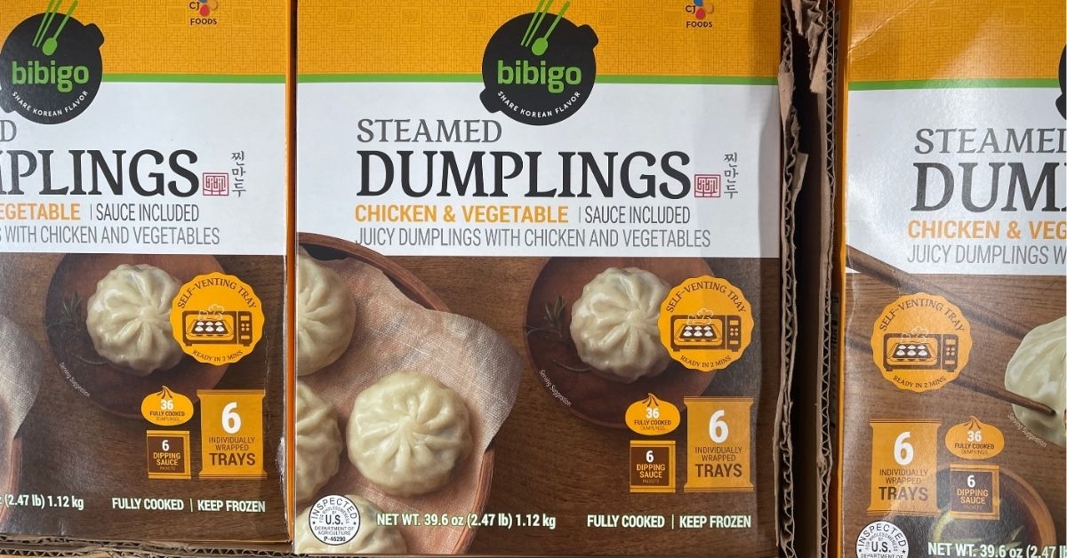 bibigo steamed dumplings
