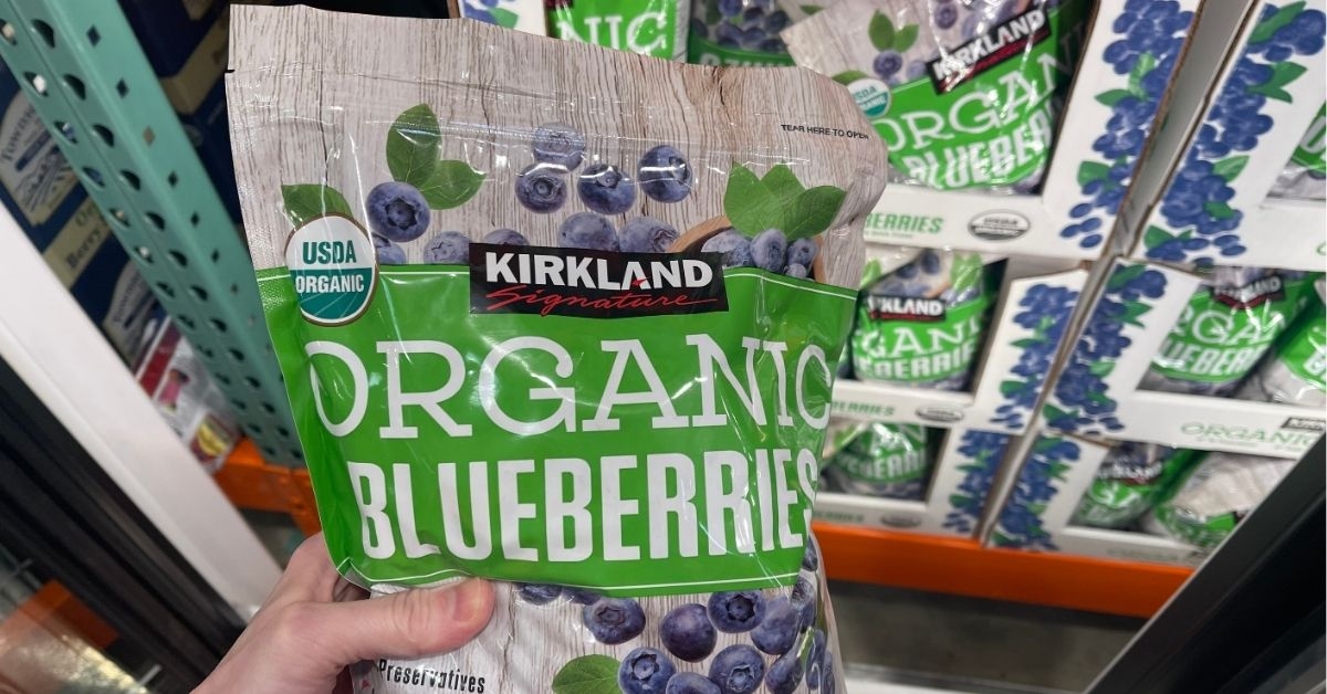 organic blueberries