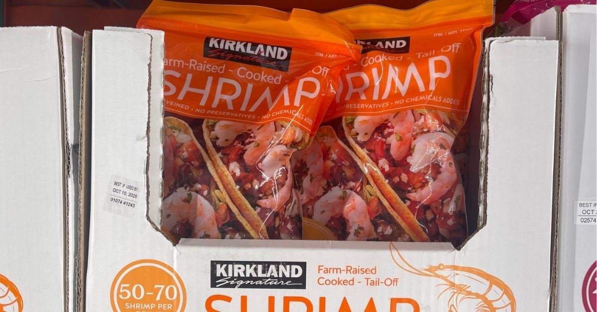 kirkland cooked frozen shrimp