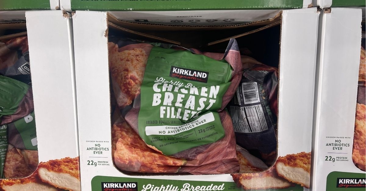 lightly breaded chicken breast fllets