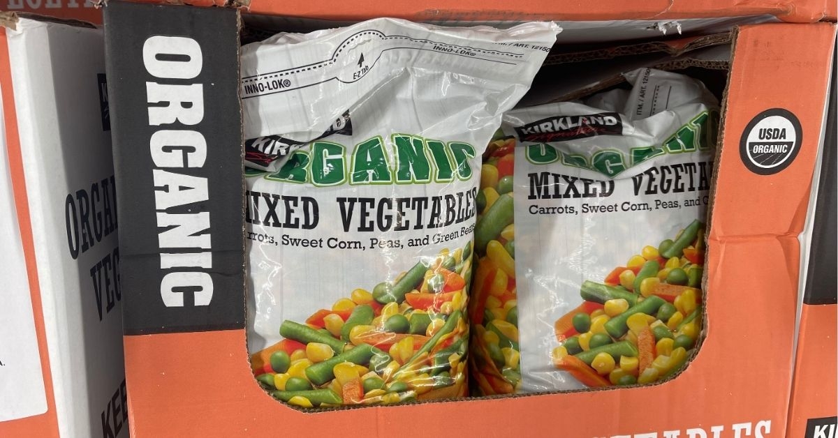 organic mixed vegetables