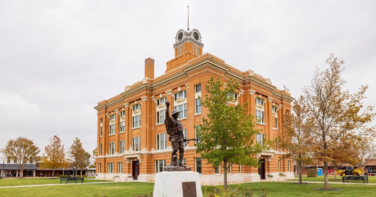 1909 randall county courthouse