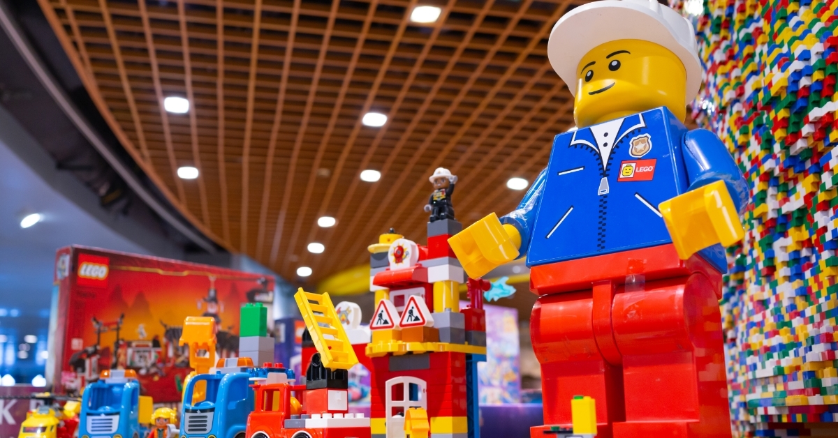 Lego store in Hamad International Airport