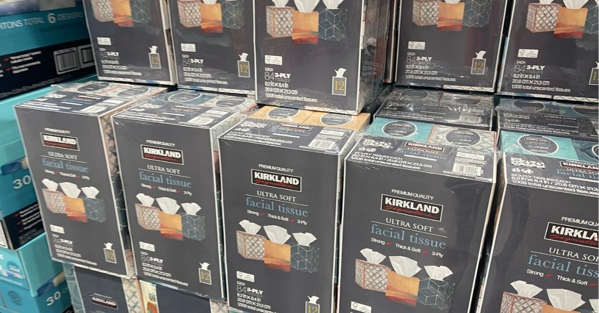 costco facial tissue