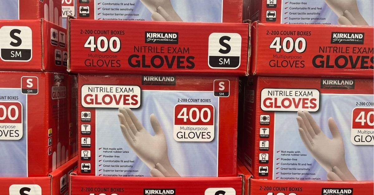 nitrile gloves