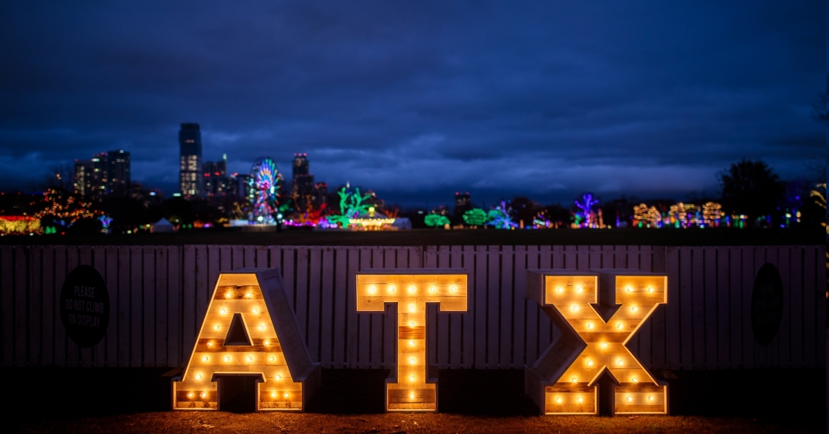 Austin Texas sign outdoors