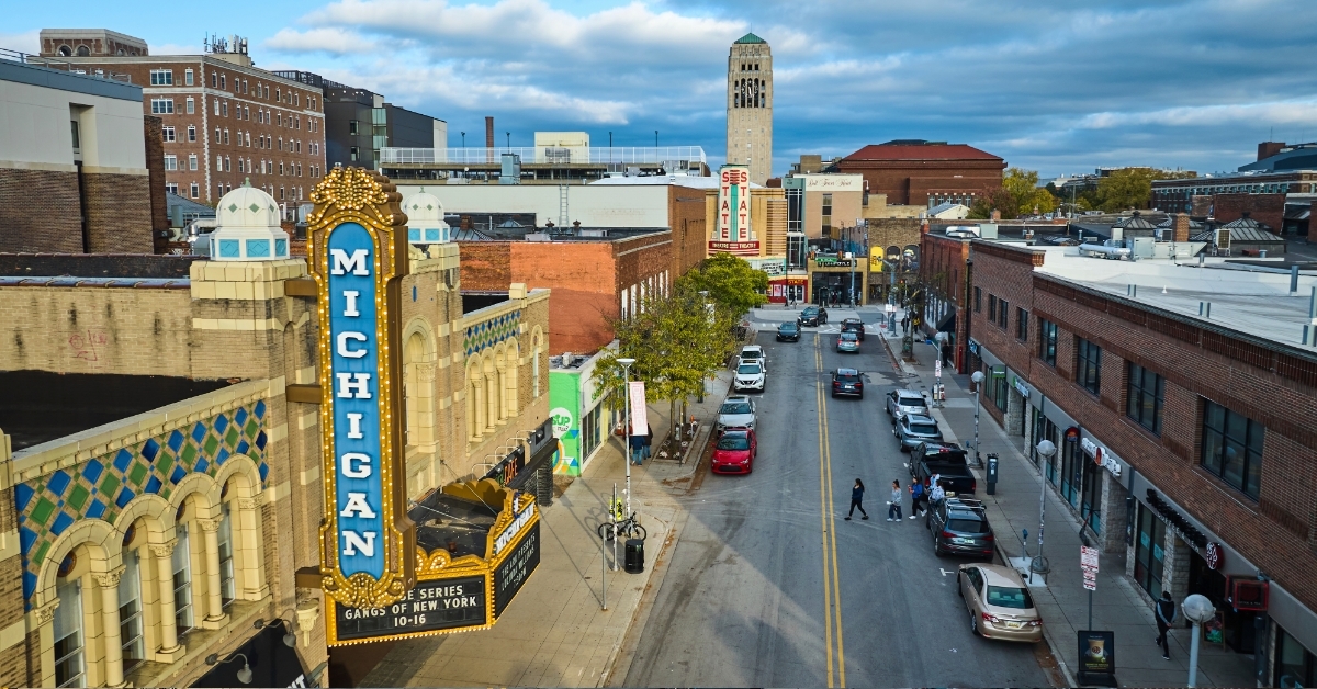 Downtown Ann Arbor Street