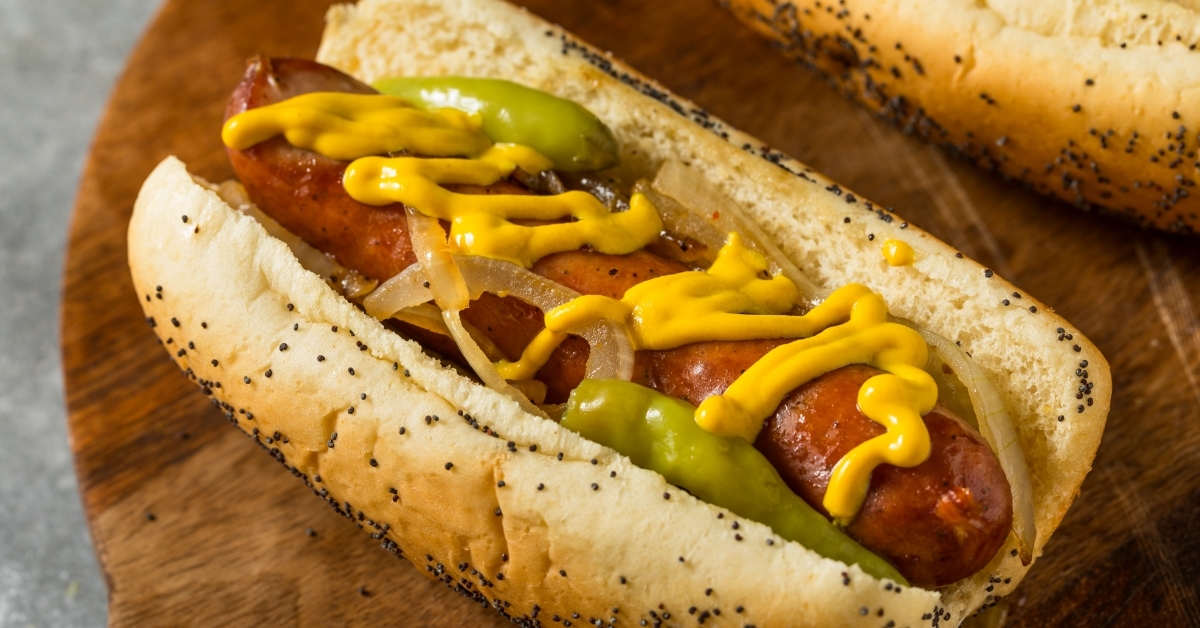 Homemade Chicago Maxwell Street Polish Sausage