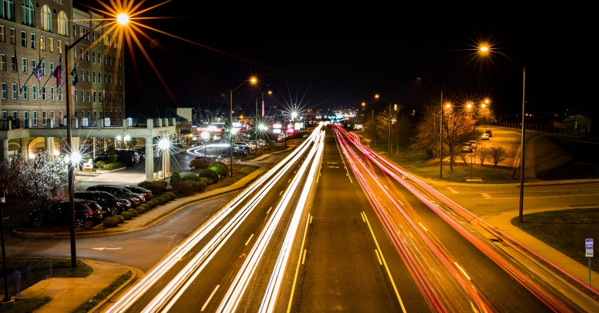 johnson city tennessee at night 