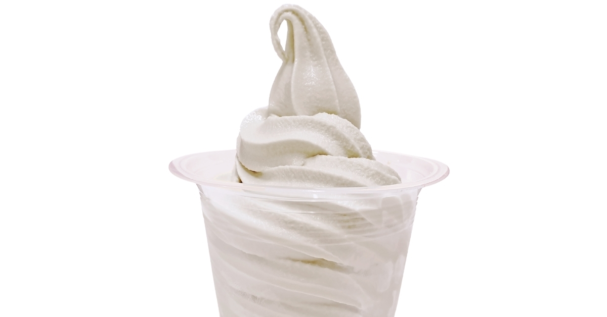 Vanilla frozen yogurt