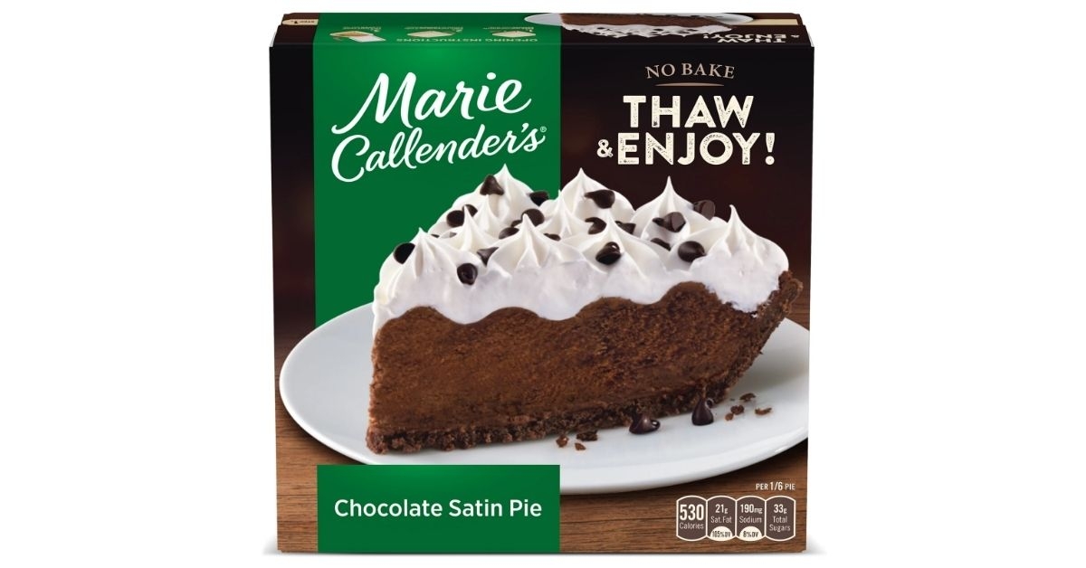 chocolate satin pie