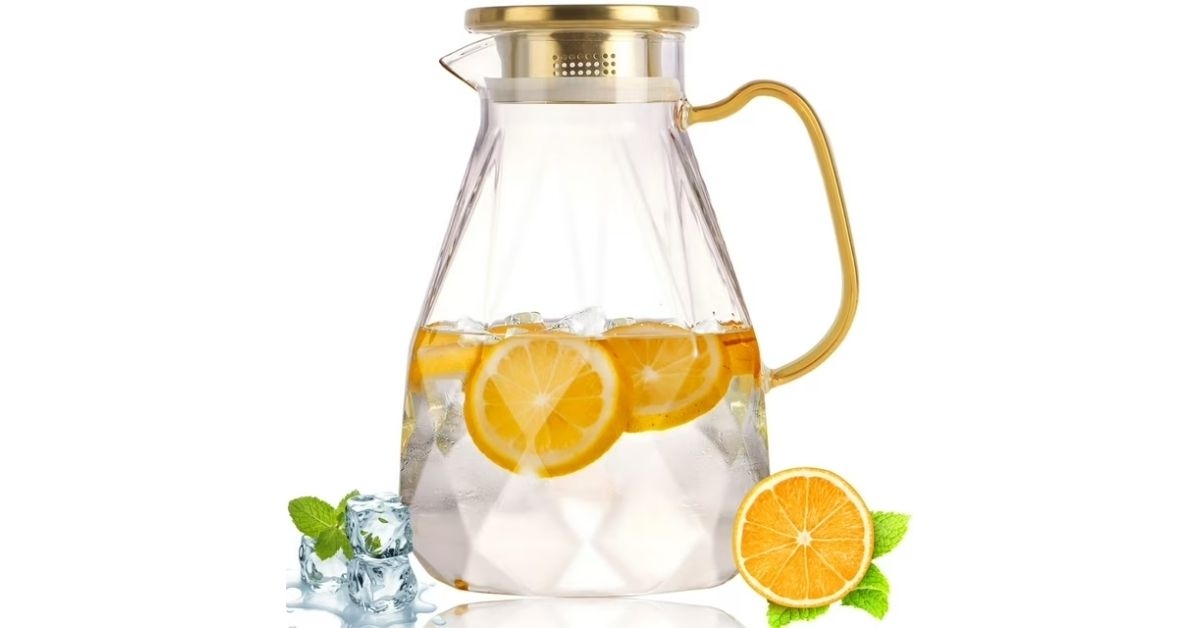 walmart alljoy glass pitcher