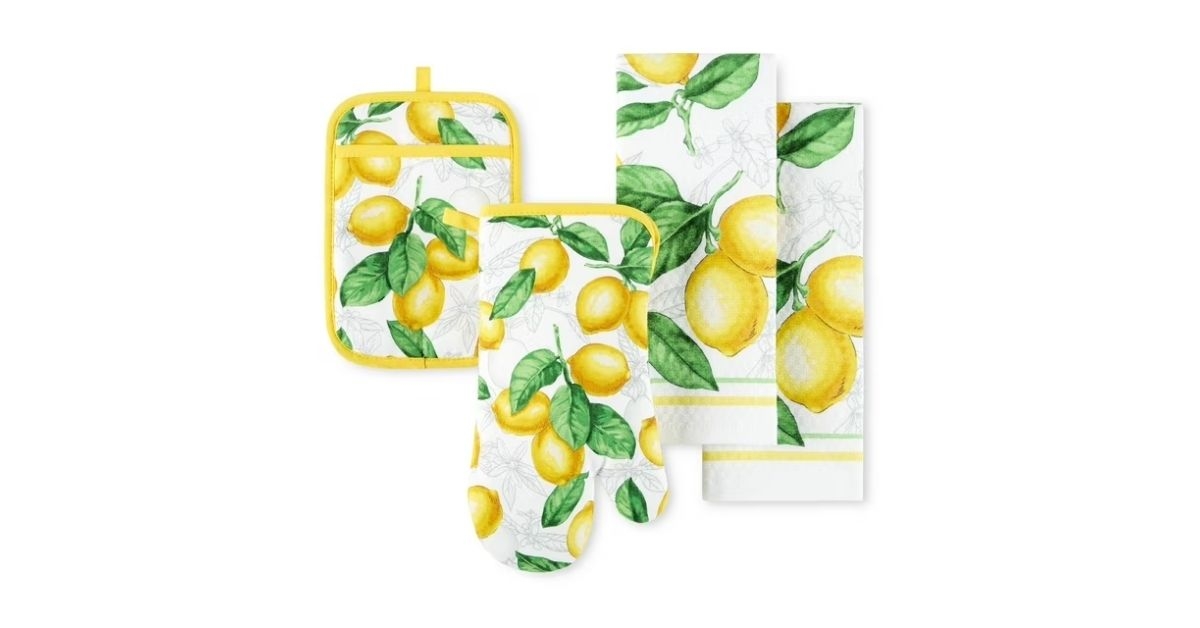 martha stewart lots of lemons kitchen trays