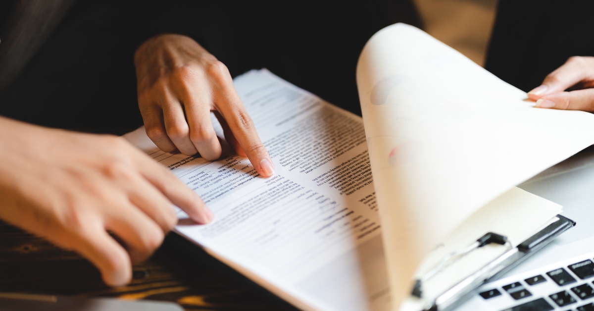 Business approve and certificate concept