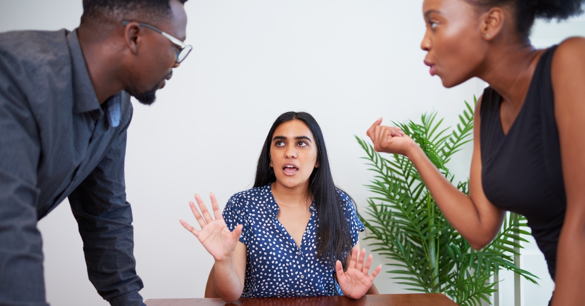 Mediator tries to keep the peace