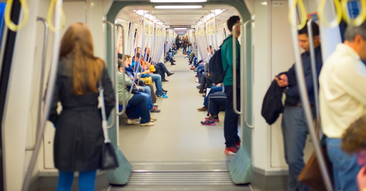 people subway train